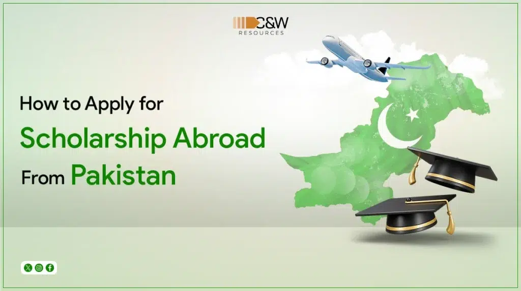 how to apply for scholarships abroad from pakistan