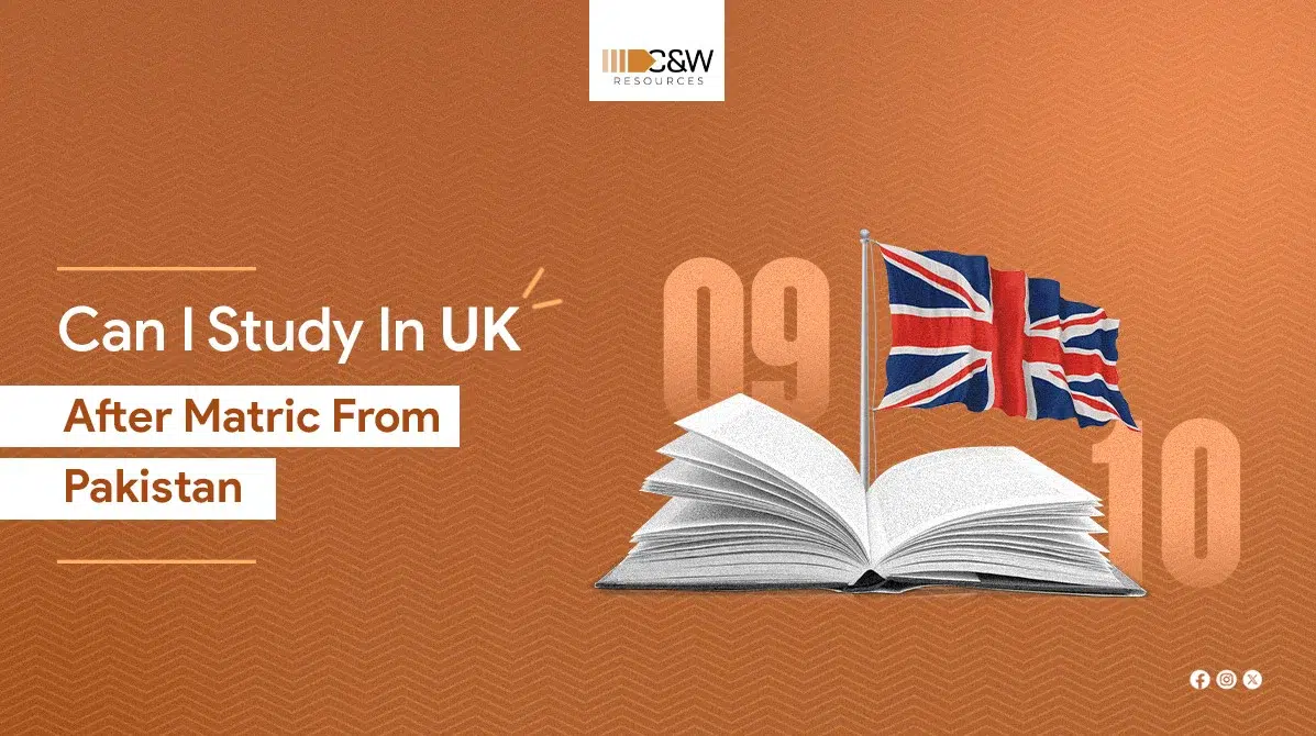 Can I study in the UK after matric from Pakistan