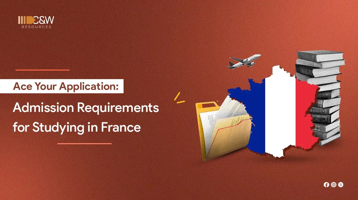 admission requirements for study in France